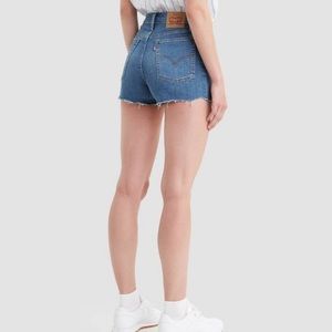 Levi’s High Rise Denim Shorts